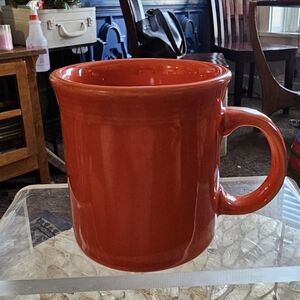 New Fiesta Scarlet Red Java Mug 12 Oz